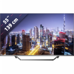 55" ULED TV Hisense 55U7QF Black (3840x2160 UHD ULED SMART TV 2700Hz 4xHDMI 2xUSB Wi-Fi Speakers 2x10W)