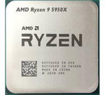 AMD Ryzen 9 5950X (AM4 3.4-4.9GHz Unlocked 64MB 105W) Tray