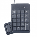 Keypad Gembird KPD-UT-01 Smart Numlock TAB-key USB Black