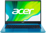 Notebook ACER Swift 3 Aqua Blue NX.A0PEU.005 (14.0" IPS FHD Intel i3-1115G4 8Gb 256GB SSD Intel UHD Graphics Backlit KB No OS 1.2kg)