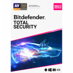 Bitdefender Total Security 10Dvc 1year + VPN(200mb/day)