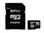 16GB microSDHC Silicon Power Elite class 10 A1 UHS-I 600x SD adapter (Up to:85MB/s)