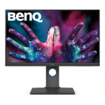 27.0" BenQ PD2705Q Black (IPS LED QHD 2560x1440 5ms 300cd 20M:1 HDMI+DP+USB-C DP-Out KVM-switch Pivot)