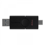 64GB USB Flash Drive Kingston DataTraveler Duo DTDE/64GB Black (R/W: 100/15MB/s Type-A/Type-C USB3.2)