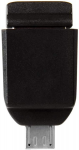 32GB USB Flash Drive Verbatim NANO USB with Micro USB (OTG) Adapter Black (R/W:80/25MB/s USB2.0)