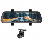 Car DVR Xiaomi 70mai Rearview Dash Cam Wide With Rearview Cam RC04 Black