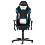 Gaming Chair DXRacer Racing GC-R288-NBW Black/Blue/White (Max Weight/Height 150kg/165-195cm PU Leather)