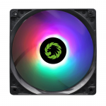 PC Case Fan GAMEMAX GMX-AF12X Black/White RGB LED 120x120x25mm