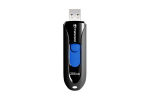 256GB USB Flash Drive Transcend JetFlash 790 Black-Blue Classic (R/W:90/40MB/s USB3.1)