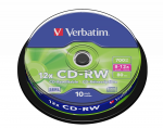 CD-RW Verbatim DataLifePlus SCRATCH RESISTANT 700MB 12x Spindle 10pcs
