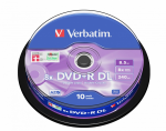 DVD+R VERBATIM DataLifePlus AZO 8.5GB 8x Spindle 10pcs