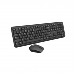 Keyboard & Mouse Canyon W20 Multimedia Wireless Black USB
