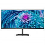 34.0" PHILIPS 345E2AE Black (IPS WQHD 3440x1440 4ms 300cd Mega-DCR DP+HDMI Speakers)