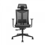 Office Chair Lumi Premium High-Back Mesh CH05-8 Maximum load 150 kg Black