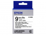 Tape Epson C53S653007 LK3WBW Strng Blk/Wht 9mm/9m