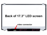 Display 17.3" LED IPS Slim 30 pins Full HD (1920x1080) Socket Left-Side Brackets Up-Down Matte LP173WF4(SP)(F1), N173HCE-E31