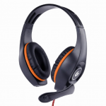 Headphones Gembird GHS-05-O Black-Orange Gaming