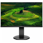 23.8" Philips 241B8QJEB Black (IPS LED FullHD 1920x1080 5ms 250cd 50M:1 D-Sub/DP/HDMI/DVI Pivot Speakers)