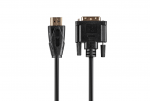 Cable HDMI to DVI 1.8m 2E 2E-W1701 male-male Supports FHD Black