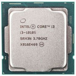 Intel Core i3-10105 (S1200 3.7-4.4GHz Intel UHD 630 65W) Tray