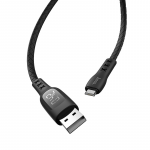Cable micro USB to USB 1.2m Hoco S6 Sentinel Black with display