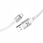 Cable micro USB to USB 1.2m Hoco U63 Spirit White
