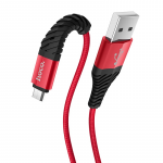 Cable micro USB to USB 1.0m Hoco X38 Cool Red