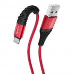 Cable Type-C to USB 1.0m Hoco X38 Red
