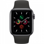 Apple Watch Series 5 44mm MWWE2 Space Grey with Black Sport Band GPS Space Grey