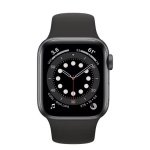 Apple Watch Series 6 40mm M06P3 Space Gray with Sport Band GPS+Cellular Black