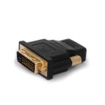 Adapter HDMI F to DVI-D M SAVIO CL-21 female-male Black