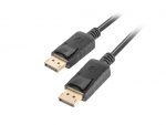 Cable DP to DP 1.8m LANBERG CA-DPDP-10CC-0018-BK Black