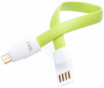 Cable micro USB to USB 0.2m Tellur TLL155081 Magentic Green
