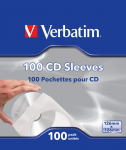 CD-DVD PAPER SLEEVES Verbatim 49976 100 PACK