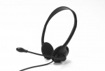 Headphones Tellur TLL491141 Basic PCH1 with Microphone USB Black