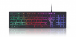 Keyboard Gembird KB-UML-01 Rainbow backlight US USB Black