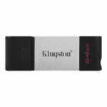 64GB USB Flash Drive Kingston DataTraveler 80 DT80/64GB Black/Silver (R:200MB/s Type-C)