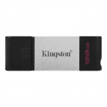 128GB USB Flash Drive Kingston DataTraveler 80 DT80/128GB Black/Silver (R:200MB/s Type-C)