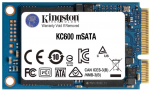 SSD 256GB Kingston KC600 SKC600MS/256G (mSATA R/W:550/500MB/s 3D NAND TLC)