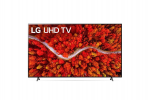 75" LED TV LG 75UP80006LA Black (3840x2160 UHD SMART TV 3xHDMI 2xUSB WiFi Lan Bluetooth Speakers 2x10W)