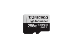256GB microSDXC Transcend Class 10 TS256GUSD350V (R/W:95/45MB/s SD adapter)