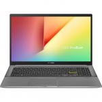 Notebook ASUS VivoBook S15 S533EQ Indie Black (15.6" IPS FHD Intel i7-1165G7 16Gb 512Gb SSD GeForce MX350 2GB Illuminated Keyboard No OS 1.8kg)