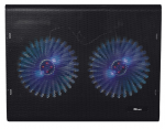 Notebook Cooling Pad Trust Azul 17.3" 2x125 mm LED lights Black