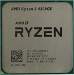 AMD Ryzen 3 4300GE (AM4 3.5-4.0GHz 4MB Radeon Vega 6 35W) Tray