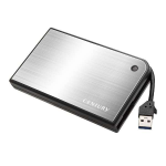 External Case Century CMB25U3SV6G Black-Silver (USB3.0 2.5" SATA HDD/SSD)