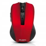 Mouse SVEN RX-350W Wireless Red USB