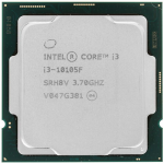 Intel Core i3-10105F (S1200 3.7-4.4GHz No Integrated Graphics 65W) Tray
