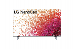 43" LED TV LG 43NANO756PA Black (IPS 3840x2160 UHD SMART TV 3xHDMI 2xUSB WiFi Bluetooth Speakers 2x10W)