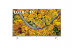 43" LED TV LG 43UP76906LE White (3840x2160 UHD SMART TV Active HDR HDR10 2xHDMI 1xUSB Wi-Fi Lan Bluetooth Speakers 2x10W)