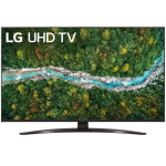 43" LED TV LG 43UP78006LC Black (3840x2160 UHD SMART TV Active HDR 2xHDMI 1xUSB Wi-Fi Lan Bluetooth Speakers 2x10W)